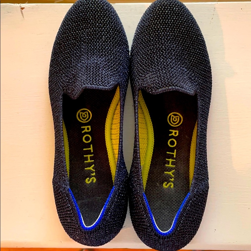 Shimmery Rothy’s Loafers 7.5